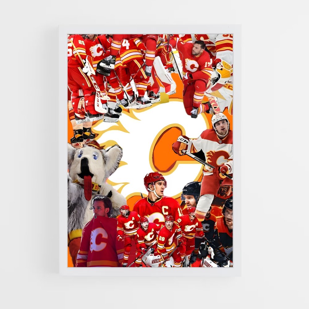 Poster Les Sentinelles de Calgary – affiche Hockey sur glace (vue 3)